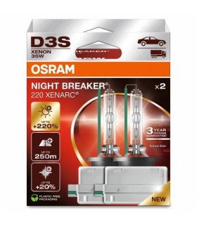 D3S XENARC NIGHT BREAKER LASER +220% BOX 66340XN2-2HB