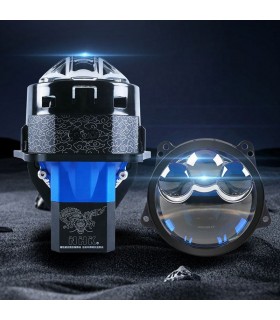 NHK® Dragon Bi-led projektory 3,0", 6000K, 45/75W, 12V, 13,5cm, 2ks. TOP.