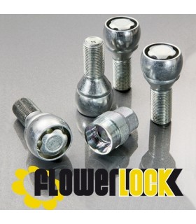 Bezpečnostné skrutky FARAD sada 4ks - M12x1,25mm závit 26mm kužeľ 60°