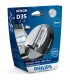 Philips Xenon WhiteVision D3S Gen2, Ultimate white LED effect 5000K +120%, xenónová výbojka, 12V/24V TOP