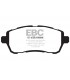 EBC Greenstuff brzdové platničky DP212002