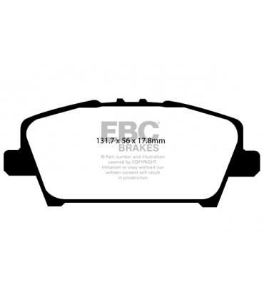 EBC Yellowstuff brzdové platničky DP41901R