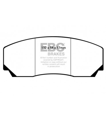 EBC Bluestuff brzdové platničky DP5002NDX