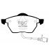 EBC Ultimax brzdové platničky DP836