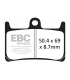 EBC Brakes HH sintrované brzdové platničky FA380HH