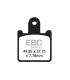 EBC Brakes HH sintrované brzdové platničky FA417/4HH