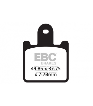 EBC Brakes HH sintrované brzdové platničky FA417/4HH