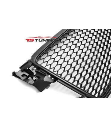 Predná maska AUDI A4 B8 08-11 BLACK RS-STYLE