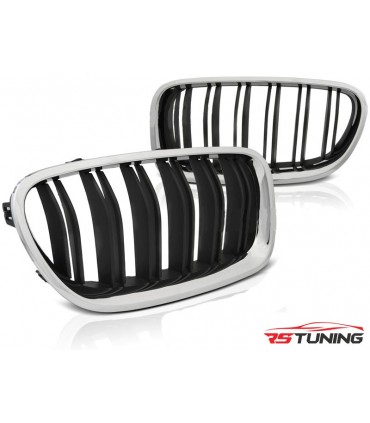 Predná maska BMW F10 / F11 10-16 M5 LOOK CHROME BLACK