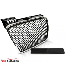 Predná maska AUDI A4 (B7) RS-TYPE 11.04-03.08 GLOSSY BLACK