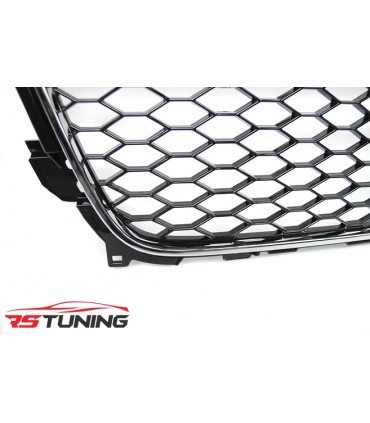 Predná maska AUDI A4 (B8) RS-TYPE 11.11-15 GLOSSY BLACK