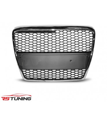 Predná maska AUDI A6 (C6) RS-TYPE 04.04-08 CHROME