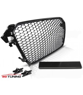 Predná maska AUDI A4 (B8) RS-TYPE 11.11-15 GLOSSY BLACK