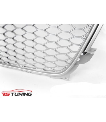 Predná maska AUDI A4 (B8) RS-TYPE 11.11-15 SILVER