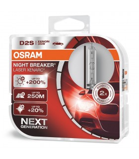 Osram Xenarc D2S Night Breaker Laser +200% 85V 35W 2ks/balenie