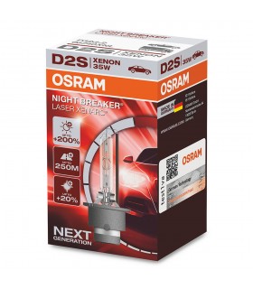 Osram Xenarc D2S Night Breaker Laser +200% 85V 35W 1ks