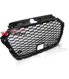 Predná maska AUDI A3 (8V) RS-TYPE GLOSSY BLACK 17-