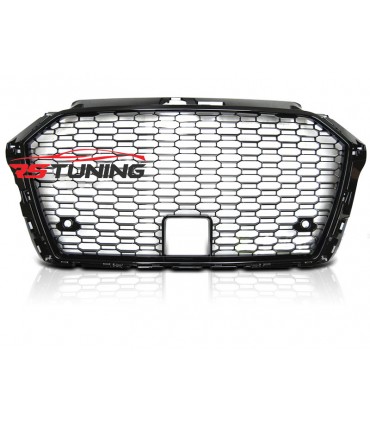 Predná maska AUDI A3 (8V) RS-TYPE GLOSSY BLACK 17-