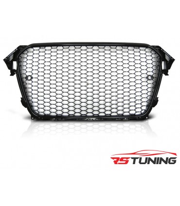 Predná maska AUDI A4 B8 RS-TYPE 11.11-15 GLOSSY BLACK