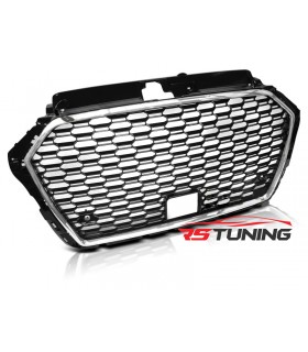 Predná maska AUDI A3 (8V) RS-TYPE CHROME BLACK 17-