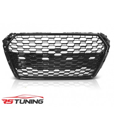Predná maska AUDI A4 B9 15-19 GLOSSY BLACK RS4 STYLE