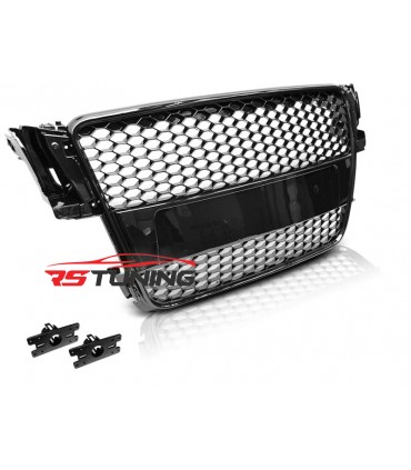 Predná maska AUDI A5 07-06.11 GLOSSY BLACK RS-STYLE