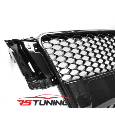 Predná maska AUDI A5 07-06.11 GLOSSY BLACK RS-STYLE