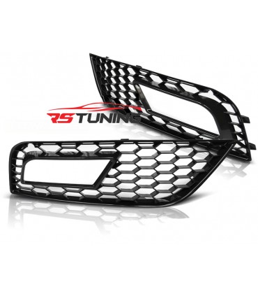 Rámik hmloviek AUDI A4 B8 11-15 GLOSSY BLACK