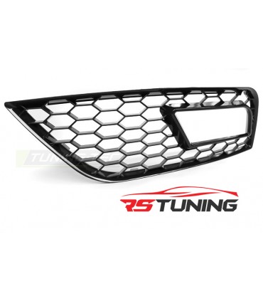 Rámik hmloviek AUDI A4 B8 11-15 GLOSSY BLACK