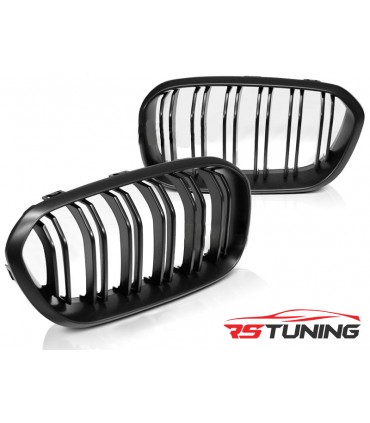 Predná maska BMW F20 F21 LCI 15-18 MATT BLACK DOUBLE BAR