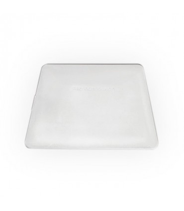 Teflónová stierka tvrdá, biela, 10cm KF 638 W