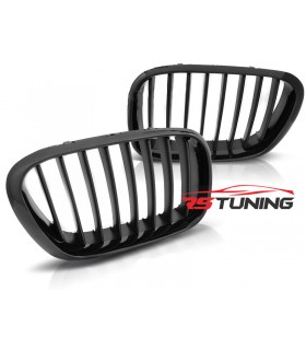 Predná maska BMW X5 E53 09.99-10.03 GLOSY BLACK-BLACK FRAME