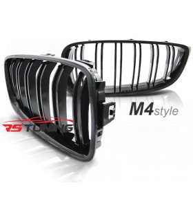 Predná maska BMW F32,F33,F36 13- M4 LOOK GLOSSY BLACK