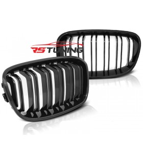 Predná maska BMW F20 F21 11-12.14 GLOSSY BLACK DOUBLE BAR M-LOOK