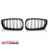 Predná maska BMW E92/E93 07-10 C/C GLOSSY BLACK DOUBLE BAR M-LOOK