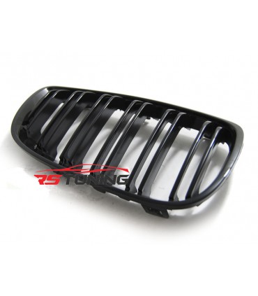 Predná maska BMW E92/E93 07-10 C/C GLOSSY BLACK DOUBLE BAR M-LOOK