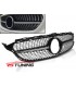 Predná maska MERCEDES W205 14- C450 AMG STYLE CHROME GLOSSY BLACK