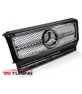Predná maska MERCEDES W463 90-12 C63 AMG STYLE BLACK CHROME