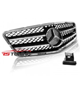 Predná maska MERCEDES W212 09-13 AMG STYLE BLACK CHROME