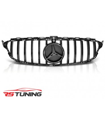 Predná maska MERCEDES W205 14-18 GT-R STYLE GLOSSY BLACK