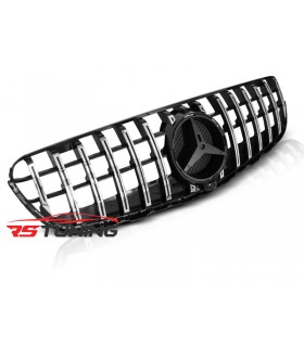 Predná maska MERCEDES GLC W253 15- GT-R STYLE CHROME GLOSSY BLACK