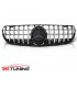 Predná maska MERCEDES GLC W253 15- GT-R STYLE CHROME GLOSSY BLACK