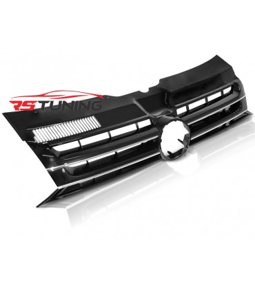 Predná maska VW T5 10-15 CARAVELLE MULTIVAN BLACK CHROME