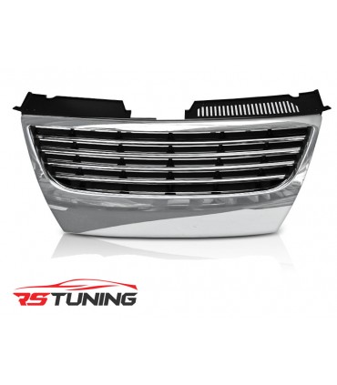Predná maska VW PASSAT B6 05-10 CHROME BLACK