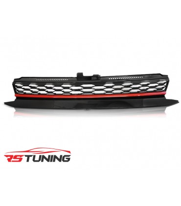 Predná maska VW GOLF 7 17- GTI STYLE RED