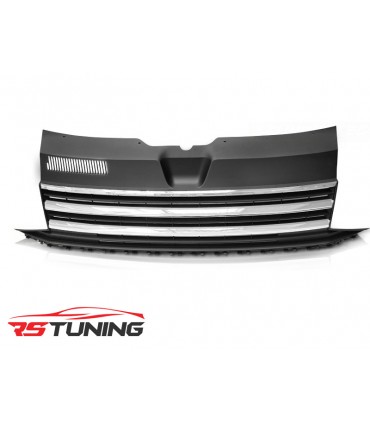 Predná maska VW T6 2015- BLACK CHROME