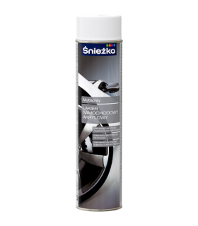ŚNIEŻKA - MULTISPRAY Akrylový lak na vozidlá biely lesklý
