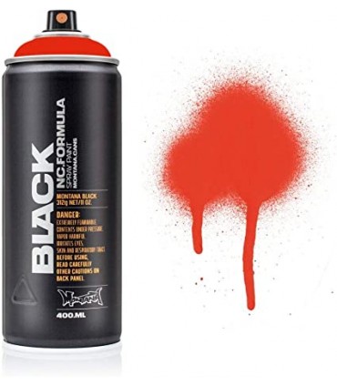 Montana Black 400 ml - Power Red
