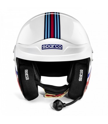 SPARCO závodná prilba AIR PRO RJ-5i MARTINI RACING 2020 JET STRIPES