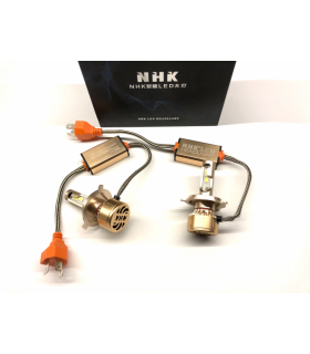 H4 LED žiarovky, sada NHK® Bi-Led 40W, 4000lm, 12V 24V 2ks, canbus, 6000K